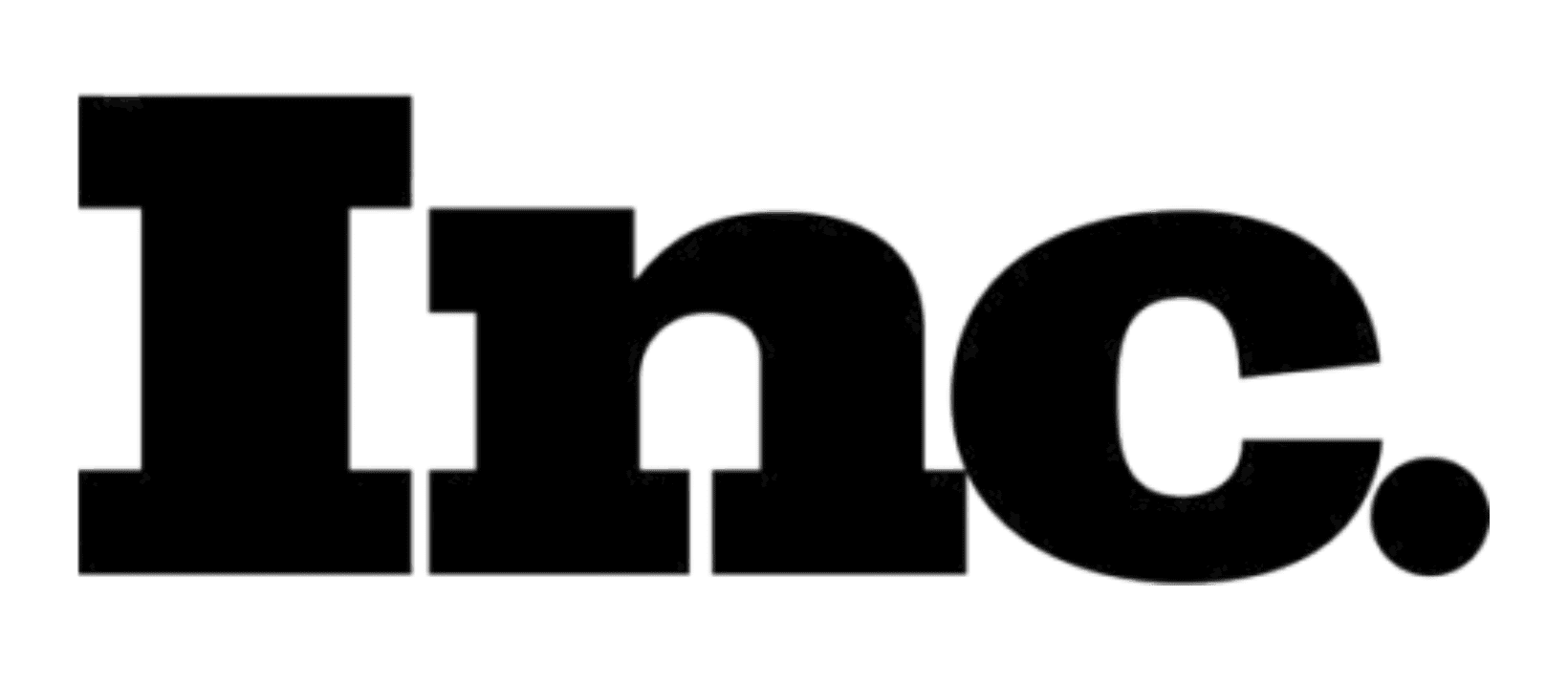 Inc. logo on black background